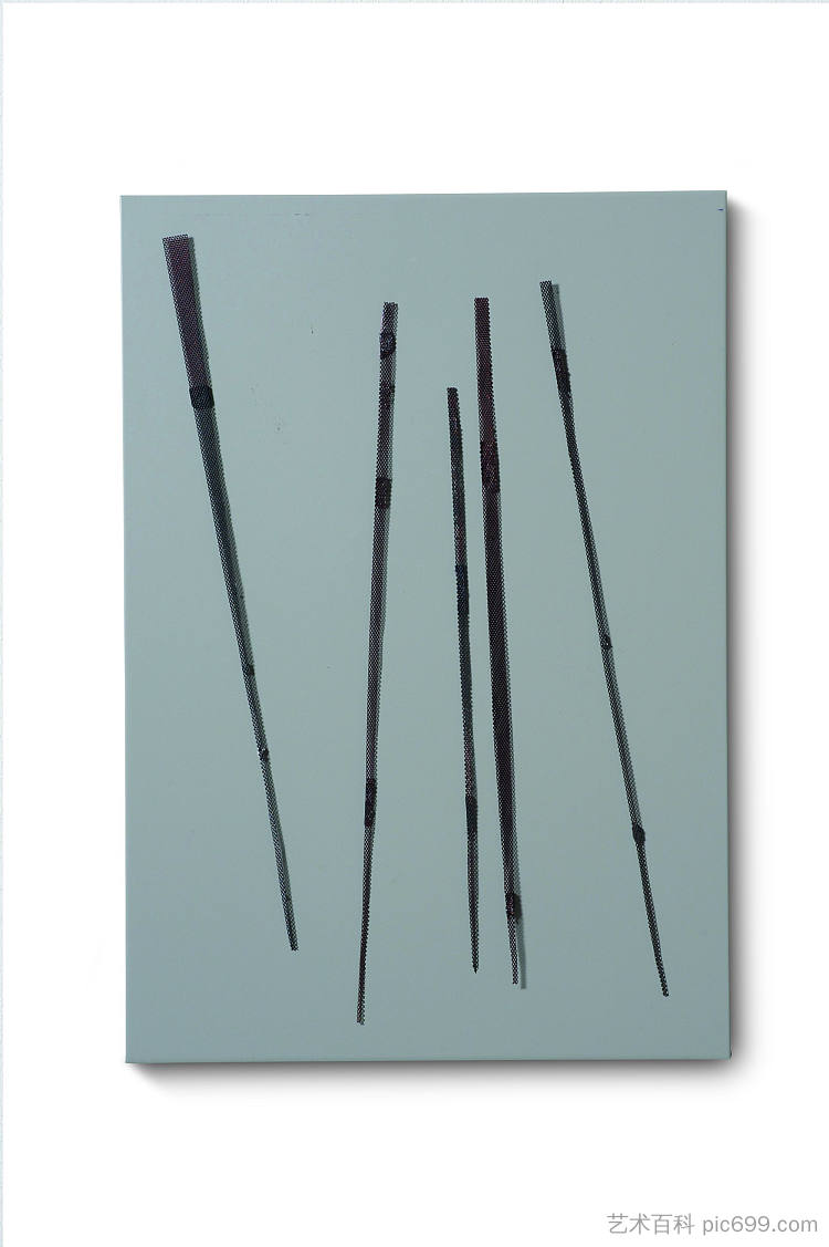 磁性工作台。向L.F.致敬 Tavola magnetica. Omaggio a L.F. (1961),格拉齐亚瓦里斯科