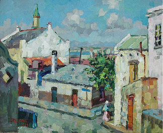 马来区， 开普敦 Malay Quarter, Cape Town (1931)，格雷戈尔·布萨尔
