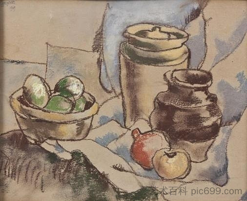 静物画 Still Life (1949)，格雷戈尔·布萨尔