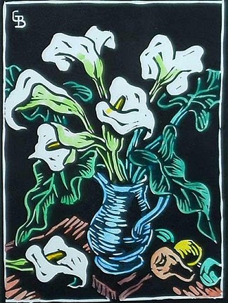 静物花 Still Life Flowers (1979)，格雷戈尔·布萨尔