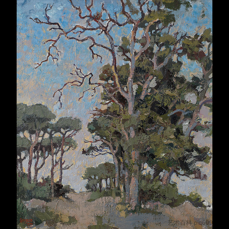 蓝胶树的研究 Study of bluegum trees (1979)，格雷戈尔·布萨尔