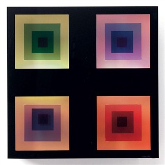 彩色玻璃窗 动力学III 1973 Vitreaux Cinétique III  1973，格里高利奥·瓦达尼加