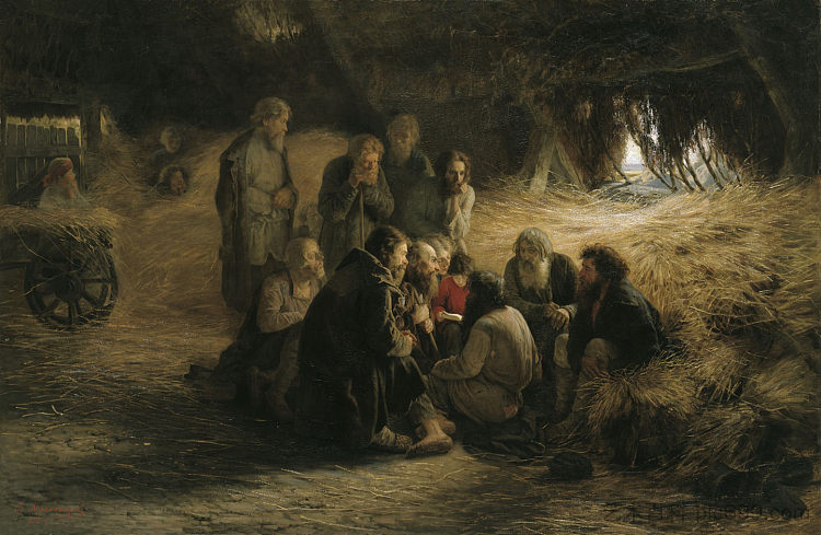 阅读1861年宣言 Reading of the 1861 Manifesto (1873; Russian Federation ),格里高利米亚索迪夫