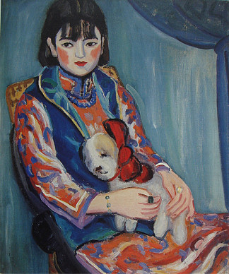 一个女孩的肖像 Portrait of a Girl (1929; China                     )，关子兰