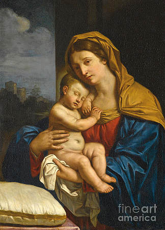 麦当娜和孩子 Madonna and Child，圭尔奇诺