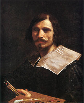 自画像 Self portrait (1635)，圭尔奇诺