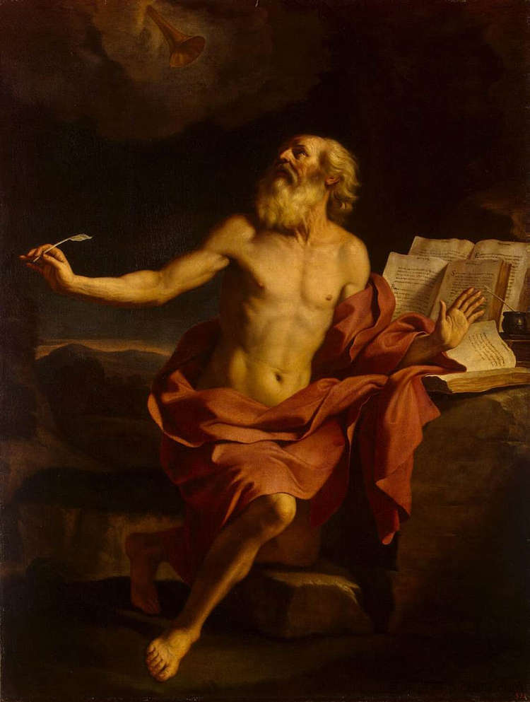 荒野中的圣杰罗姆 St Jerome in the Wilderness (1650)，圭尔奇诺