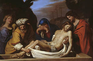 基督的埋葬 The Entombment of Christ (c.1656)，圭尔奇诺