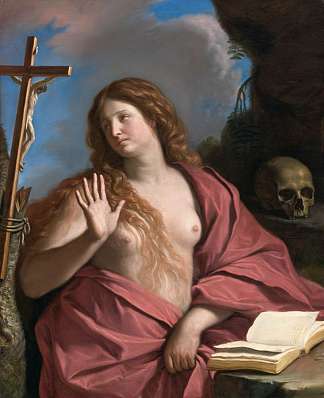 忏悔的抹大拉 The Penitent Magdalene (1655)，圭尔奇诺