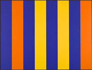 橙蓝色空间 Orange-Blue Space (1964)，圭多·莫里拉尼