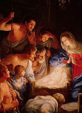 牧羊人的崇拜 Adoration of the Shepherds，纪多·雷尼