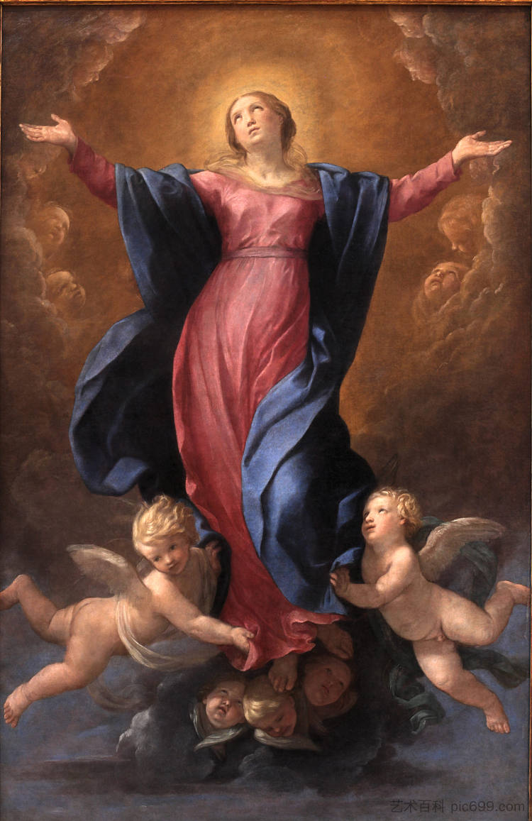 圣母升天 Assumption of the Virgin (1580)，纪多·雷尼