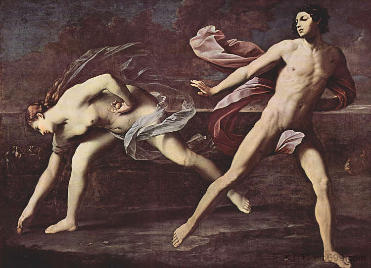 亚特兰大和希波墨涅斯 Atalanta and Hippomenes (1615 - 1625),纪多·雷尼