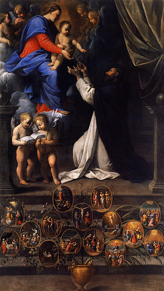 玫瑰圣母 Rosary Madonna (1598)，纪多·雷尼