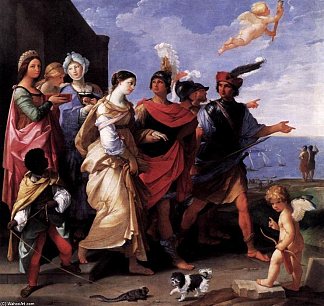 绑架海伦娜 The abduction of Helena (1632)，纪多·雷尼