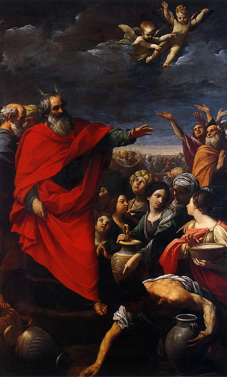 吗哪的聚会 The Gathering of the Manna (1621)，纪多·雷尼