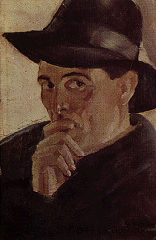 自画像 Self-Portrait (1934; Brazil  )，圭托维亚罗