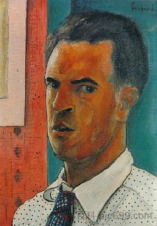 自画像 Auto Retrato (1930)，阿尔贝托·达维加·吉尼亚德