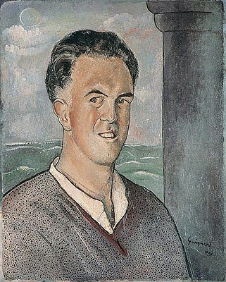 自画像 Auto Retrato (1931)，阿尔贝托·达维加·吉尼亚德