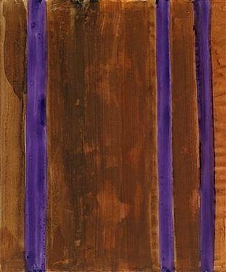 无题（棕色/紫色） Untitled (brown/violet) (2001)，冈瑟·弗格