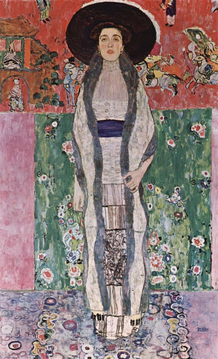 阿黛尔·布洛赫-鲍尔二世的肖像 Portrait of Adele Bloch-Bauer II (1912)，古斯塔夫·克林姆特