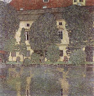 阿特湖上的卡默宫，III号 The Schloss Kammer on the Attersee, III (1910)，古斯塔夫·克林姆特