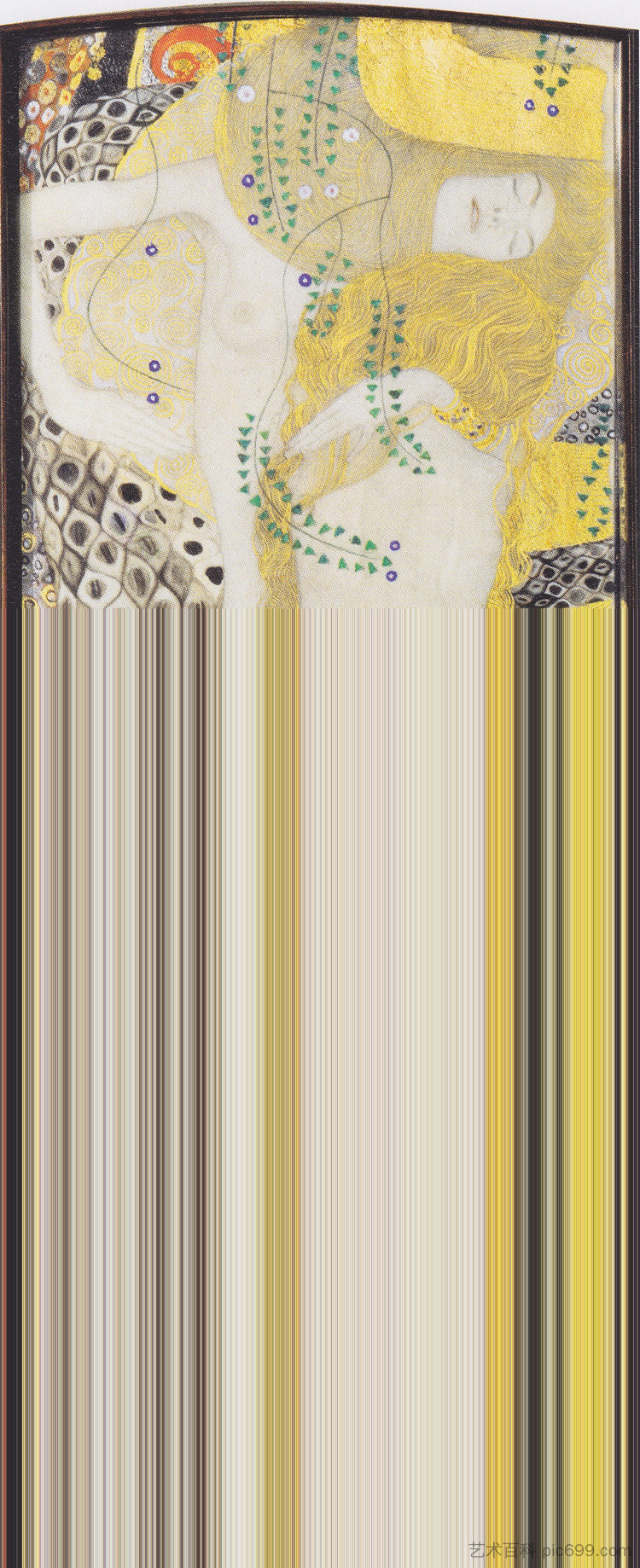水蛇 I Water snakes I (1904 - 1907),古斯塔夫·克林姆特