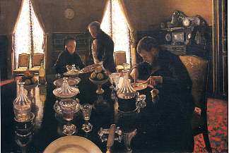 午餐 Luncheon (1876)，古斯塔夫·卡里伯特