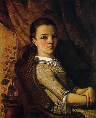 朱丽叶·库尔贝 Juliette Courbet (1844)，古斯塔夫·库尔贝