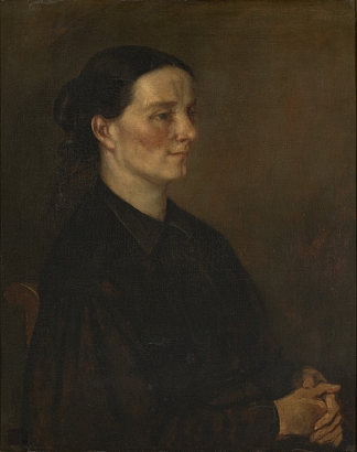 朱丽叶·库尔贝 Juliette Courbet (1873 – 1874)，古斯塔夫·库尔贝