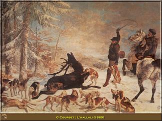 鹿之死 The Death of the Deer (1866 – 1867)，古斯塔夫·库尔贝
