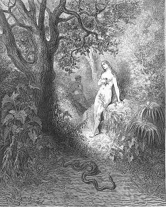 回到灌木丛 罪恶的蛇 Back to the thicket slunk The guilty serpent，古斯塔夫·多尔