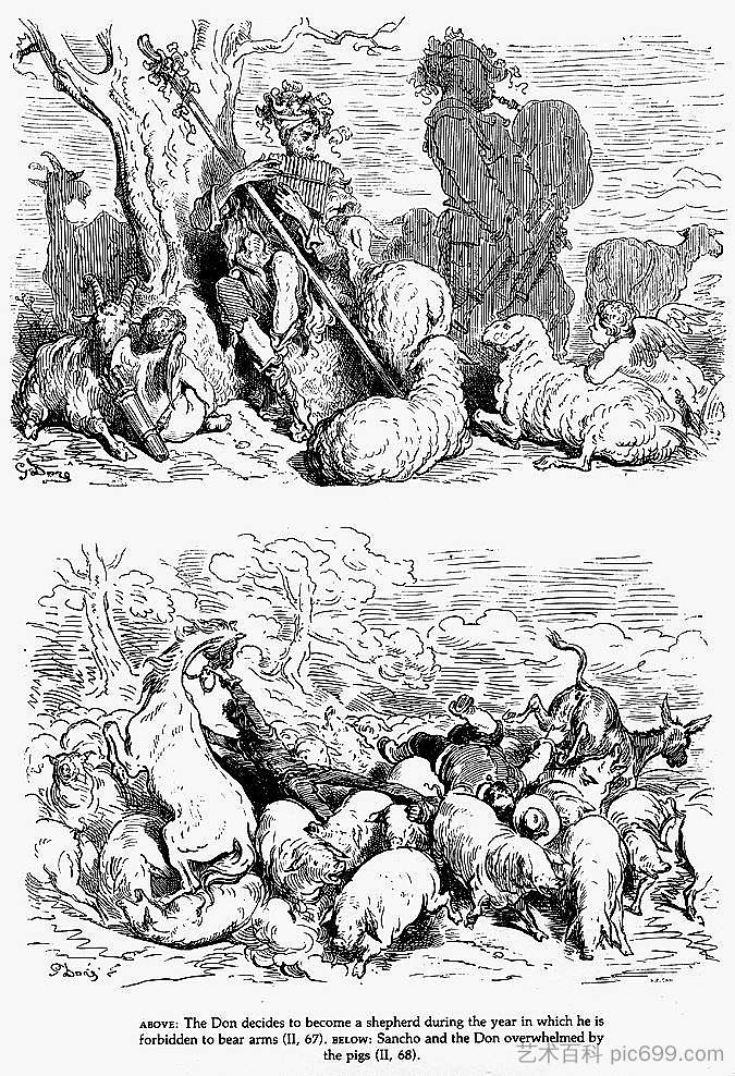 堂吉诃德 Don Quixote,古斯塔夫·多尔
