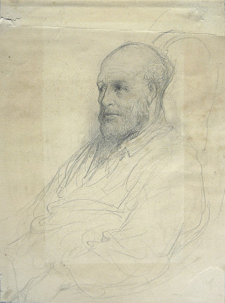 一个男人的肖像 Portrait d’homme (c.1882; France                     )，古斯塔夫·多尔