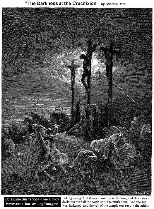 十字架上的黑暗 The Darkness At The Crucifixion，古斯塔夫·多尔