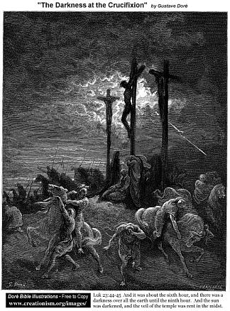 十字架上的黑暗 The Darkness At The Crucifixion，古斯塔夫·多尔