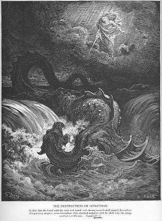 利维坦的毁灭 The Destruction of Leviathan，古斯塔夫·多尔