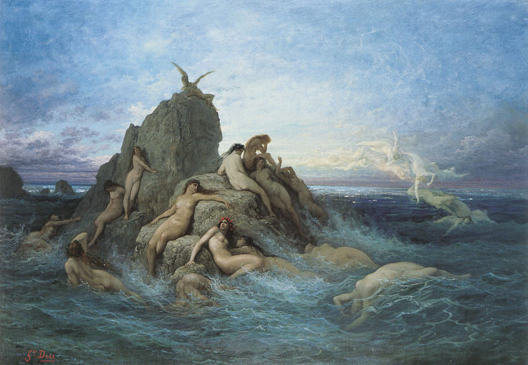 大洋洲 The Oceanides (1860 - 1869)，古斯塔夫·多尔