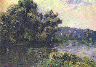 在厄勒河畔 By the Eure River (1910)，古斯塔夫·洛伊索