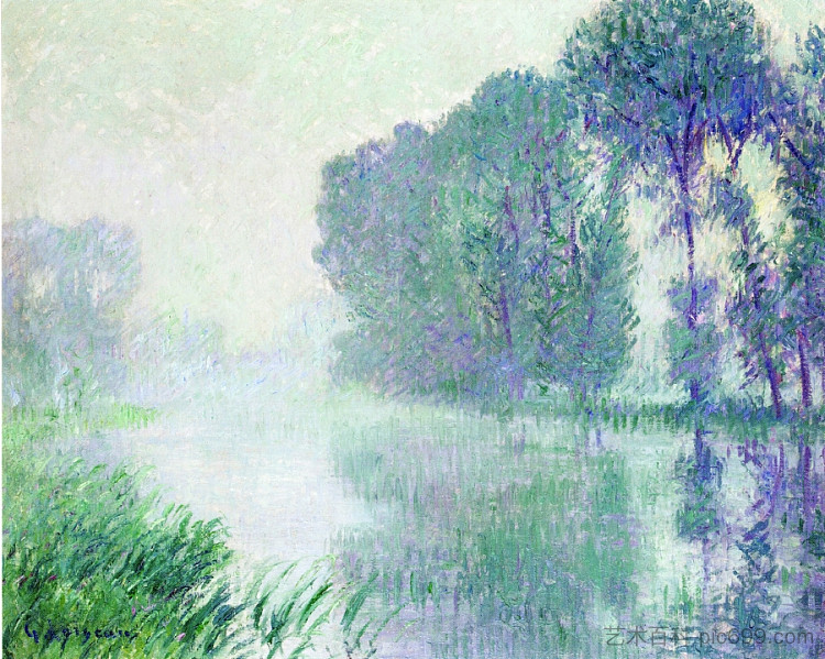 雾，早晨效果 Fog, Morning Effect (1917)，古斯塔夫·洛伊索