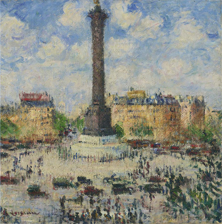 巴士底广场 Place de la Bastille，古斯塔夫·洛伊索