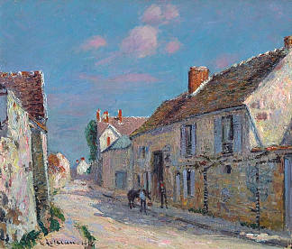 恩纳利街 Rue a Ennery (1912)，古斯塔夫·洛伊索