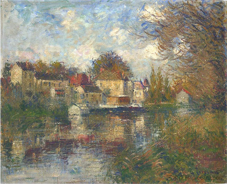 莫雷特的洛恩酒店 The Loing at Moret，古斯塔夫·洛伊索