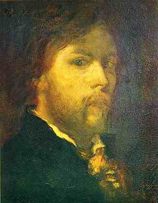 自画像 Self-portrait (1850)，古斯塔夫·莫罗