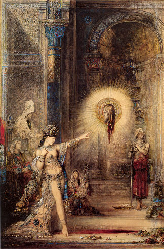 幽灵 The Apparition (1876)，古斯塔夫·莫罗