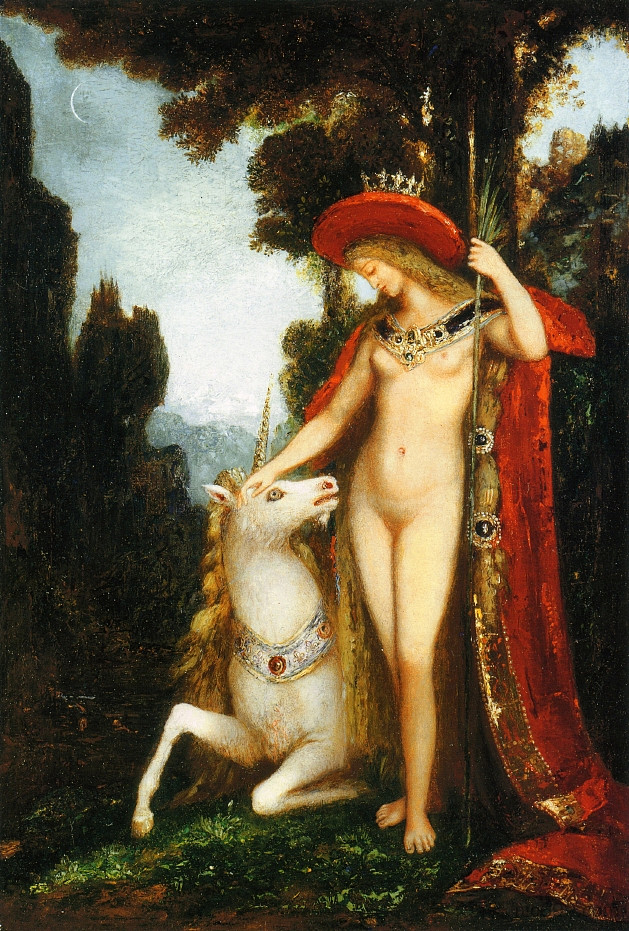 独角兽 The Unicorne (1884 - 1885),古斯塔夫·莫罗