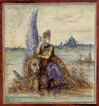 威尼斯 Venice (c.1885)，古斯塔夫·莫罗