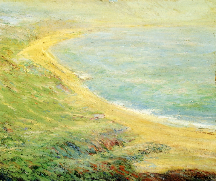 普尔维尔的布拉夫 Bluff at Pourville (1910)，盖伊·罗斯