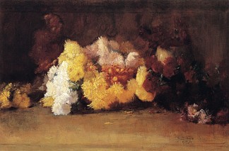 菊花 Chrysanthemums (1887)，盖伊·罗斯