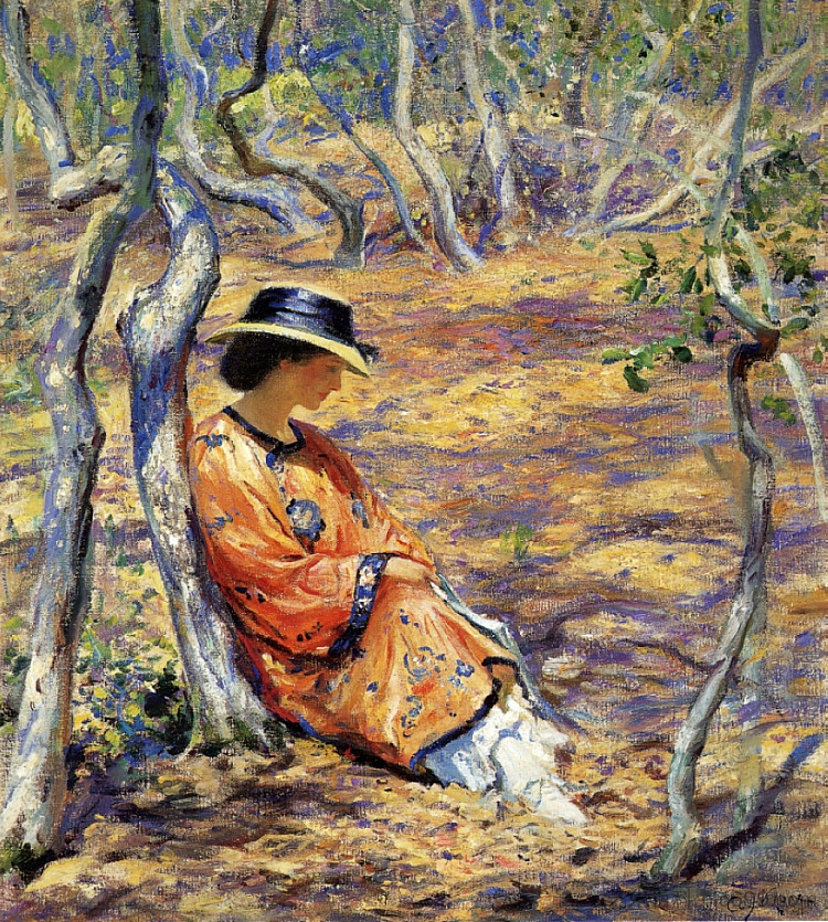 在橡树林 In the Oak Grove (1919),盖伊·罗斯